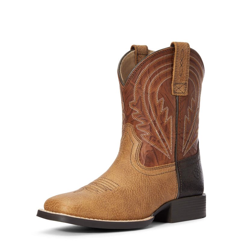 Ariat Western: Lil' Hoss Botas Western Niños - Marrones (IHFKV3082)